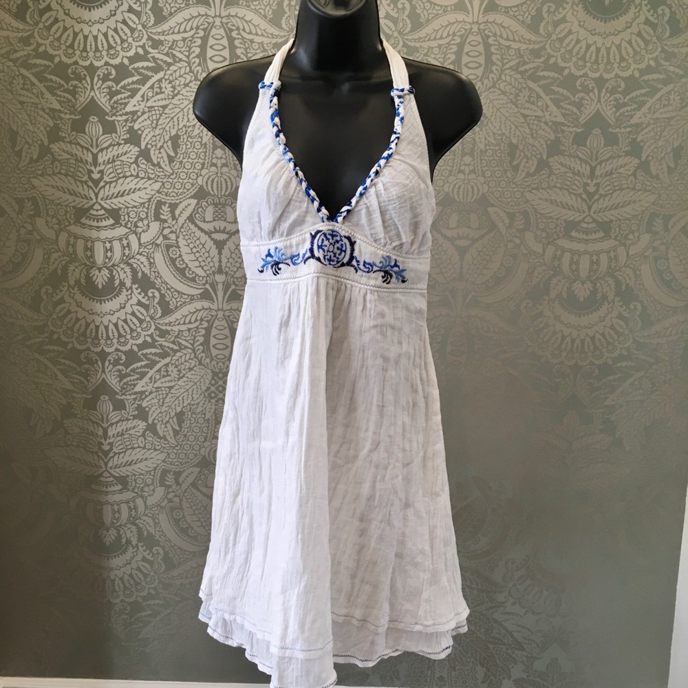 BECCA Mykonos Halter Cover Up Dress